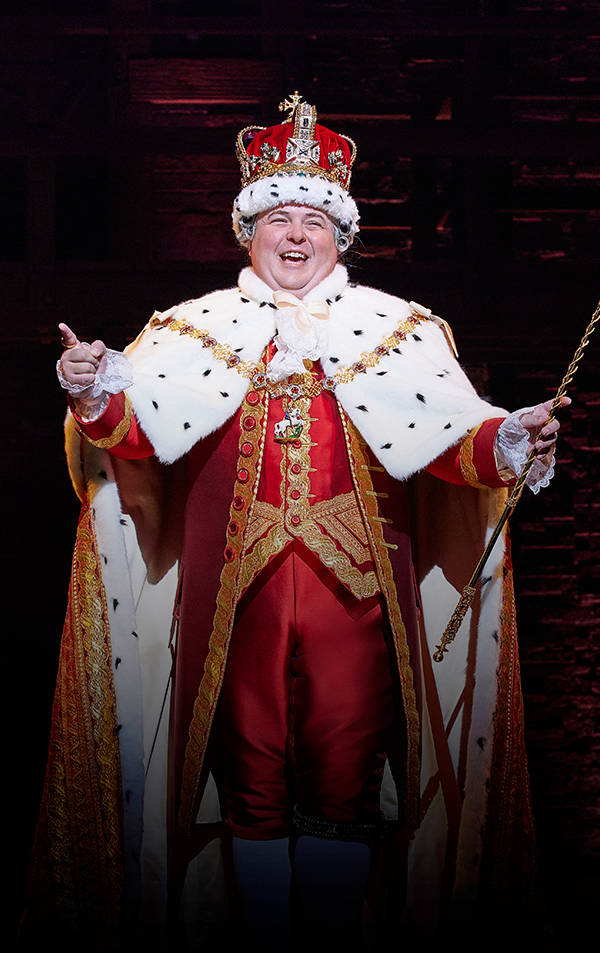 Brent Hill as King George