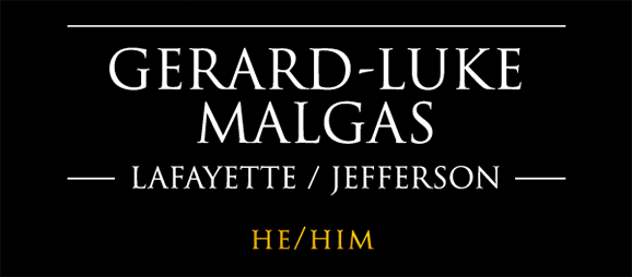 Gerard-Luke Malgas - Lafayette/Jefferson